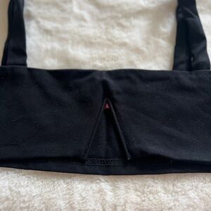 Edikted Black Cropped Tube Top